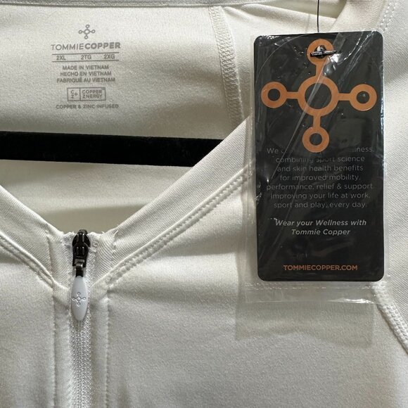 Tommie Copper Men's Short Sleeve Full Back Support Shirt - 2XL - Picture 6 of 9